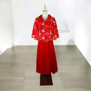 Code S0023 2pcs Chinese Traditional Cheongsam