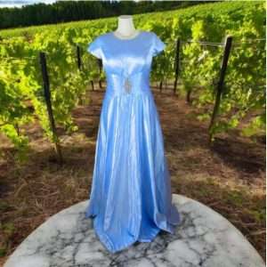 Code S0039 Plus Size Round Neck Simple Maxi Long Dinner Dress