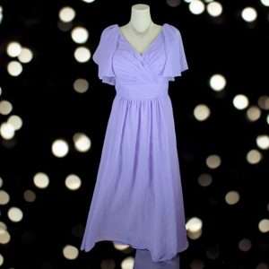 Code S0050 Plus Size V Neck Fairy Maxi Long Dinner Dress